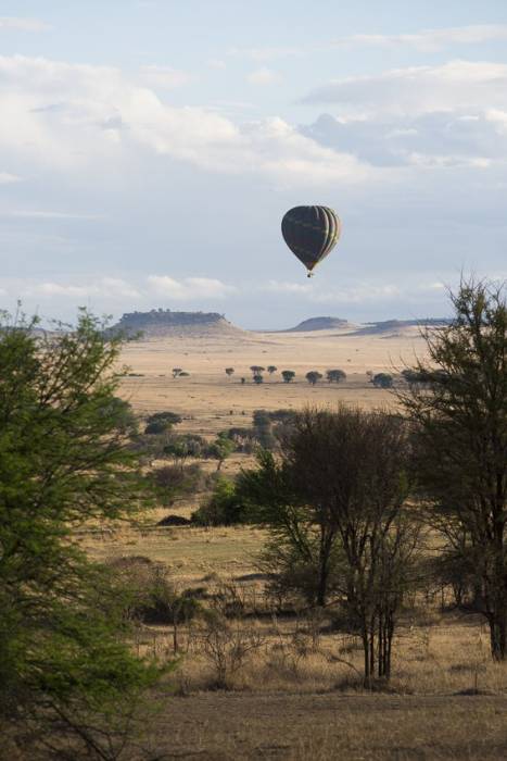 Sayari camp hot air ballooning in Northern Serengeti