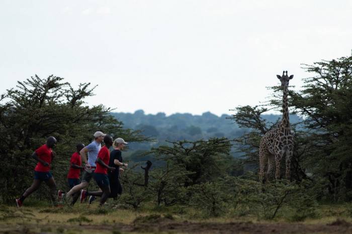 Run with a Kenyan at Angama Mara