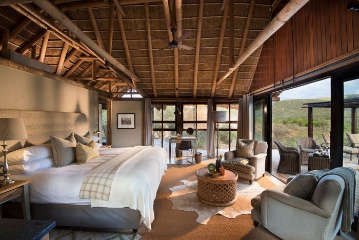 Kwandwe Great Fish River Lodge Suite with a view