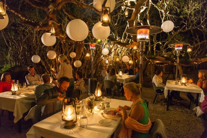 Grootbos Forest Lodge - Boma Dining - in South Africa