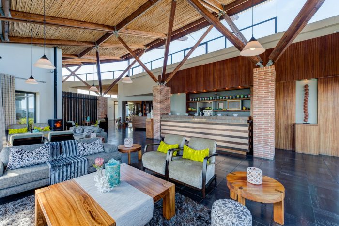 Grootbos Forest Lodge - Champagne Lounge - in SOuth Africa