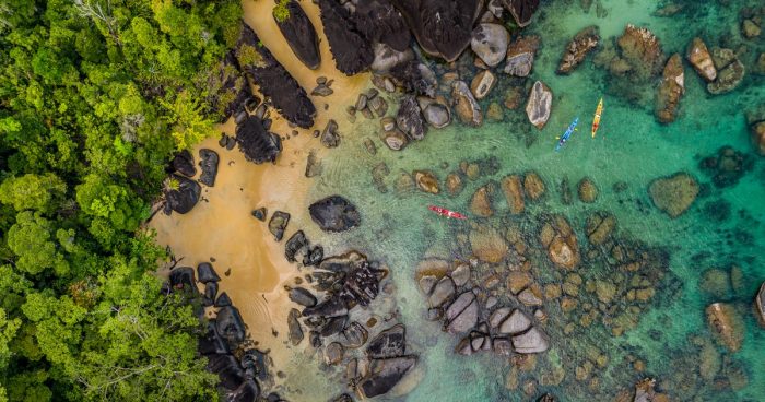 Kayaking at Masoala Forest Lodge in Madagascar
