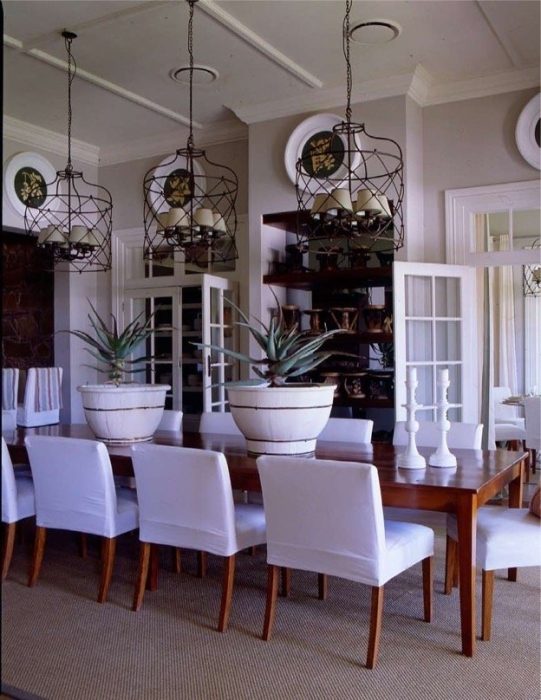 The Manor Dining Room at Samara in the Karoo in South Africa wit Bellingham Safaris