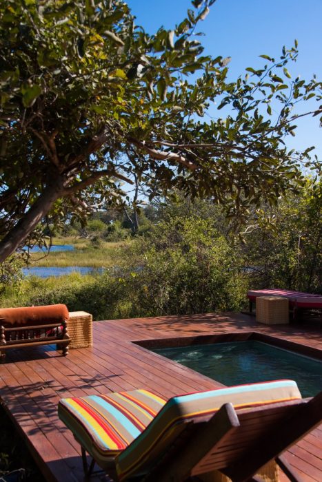 Dukes Camp in Okavango Delta in Botswana with Bellingham Safaris in Luxury