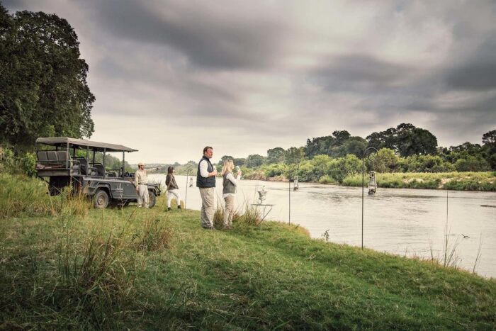 Dulini Moya river view in Sabi Sands in South Africa with Bellingham Safaris in Luxury