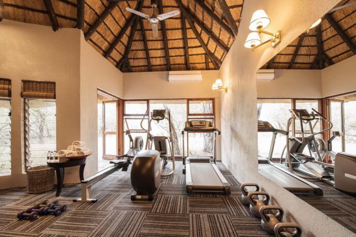 Dulini Moya Gym in Sabi Sands in South Africa with Bellingham Safaris in Luxury