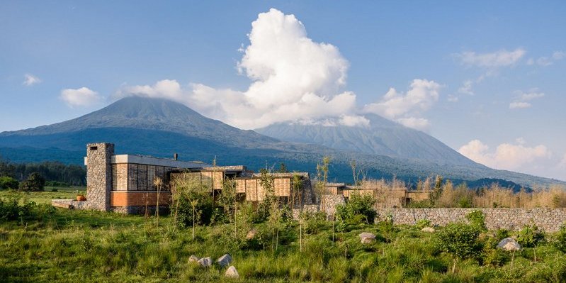 Kwitonga Lodge in Volcans National Park in Rwanda