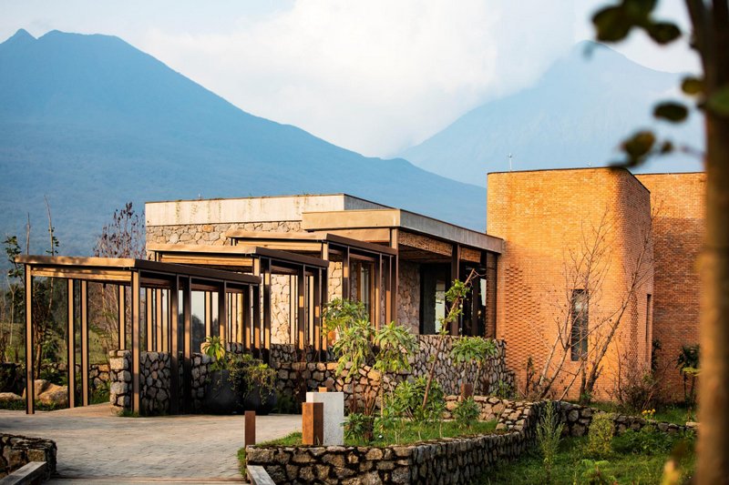 Kwitonga Lodge in Volcans National Park in Rwanda