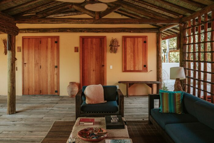Guest area in Pousada Trijuncao in Cerrado in Brazil in Luxury Safaris